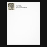 Illustration for The Ballad of Oriana Customized Letterhead