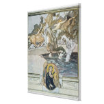 Illustration from Dante's 'Divine Comedy' Canvas Print