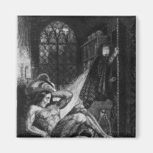 Illustration from 'Frankenstein' Magnets