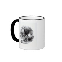 Illustration from 'The Last of the Mohicans' Mug