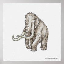 Illustration of a mammoth
