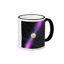 Illustration of a pulsar 2 mugs