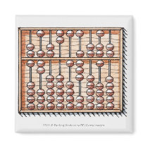 Illustration of abacus magnets