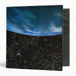 Illustration of Earth's horizon Vinyl Binder