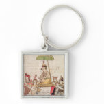 Illustration of Huascar Inca keychains