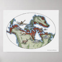 Illustration of Inuit territory