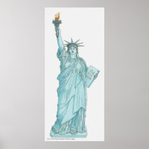 Illustration of the Statue of Liberty