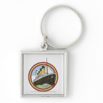 Illustration of Titanic Key Chains