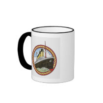 Illustration of Titanic Mugs