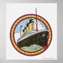 Illustration of Titanic