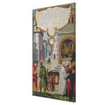 Illustration to Christ's teaching Gallery Wrap Canvas