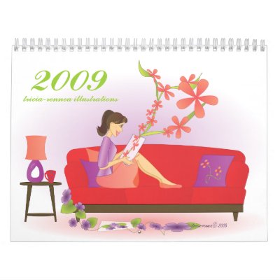Illustrations 2009 Calendar by trennea
