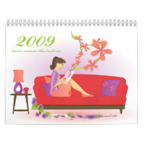 Illustrations 2009 calendars