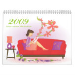 Illustrations 2009 calendars