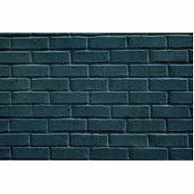Illustrative Green painted brick wall Photo Cut Outs