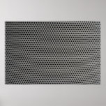 Illustrative Plastic grid Posters