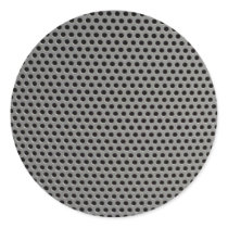 Illustrative Plastic grid Round Stickers