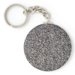 Illustrative Stone Stucco - bluish Keychains