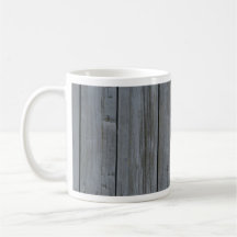 Illustrative Weathered planks Coffee Mug