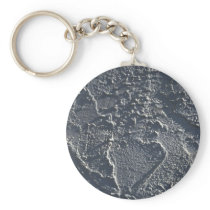 Illustrative White stucco #4 Key Chain