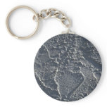 Illustrative White stucco #4 Key Chain