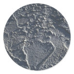 Illustrative White stucco #4 Stickers