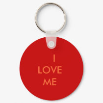 ILOVE ME keychains