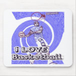 ILoveBasketball Jam Mousepads