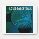 ILoveBasketball Swish Mousepad