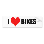 Ilovebikes Bumper Sticker