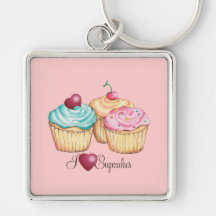 ILoveCupcakes Keychain