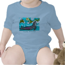 ilovehumpbackwhales, I Love Whales Romper