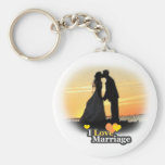 ILoveMarriage Vows Key Chains