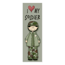 Ilovemysoldierbookmark2 business cards by grandmadina Ilovemysoldierbookmark2 business cards