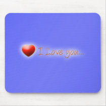Iloveyou2 mousepads