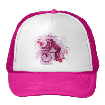 iloveyou mesh hats