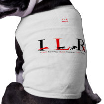 ILR Red Woof pet clothing