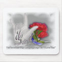 ILY asl Mouse Pad mousepads by DEAFmirror ILY asl Mouse Pad mousepads