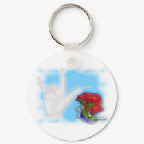 ILY dad keychains by DEAFmirror ILY dad keychains