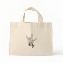ILY Hand bags by DEAFmirror ILY Hand bags