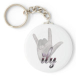 ILY hand Key Chains