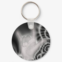 ILY Keychain by DEAFmirror ILY Keychain