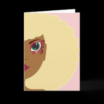 I'Lythia (Pink) Note Card cards