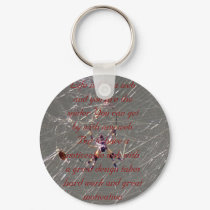 IM000391, Life is like a web and you are the sp... keychains