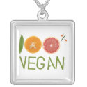 I'm 100% Vegan necklace