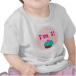 I'm 1 Cupcake Birthday Tee Shirts