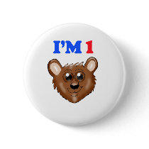 I'm 1 Lion Cub buttons