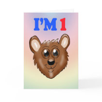 I'm 1 Lion Cub Card