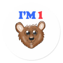 I'm 1 Lion Cub stickers