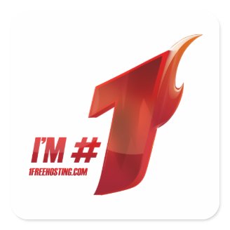 I'm #1 sticker